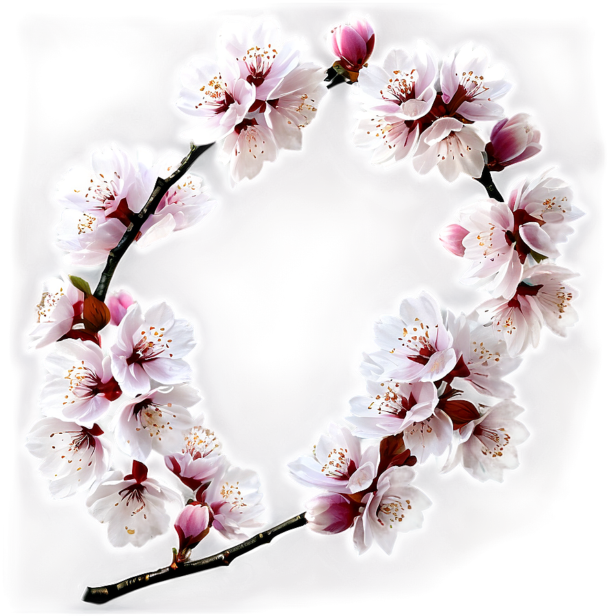 Cherry Blossom Tree Branch Png Ftf76 PNG Image