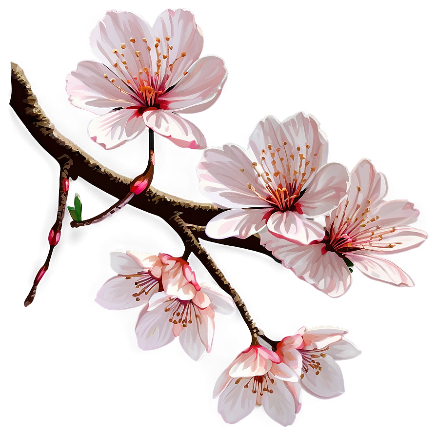 Cherry Blossom Wedding Theme Png Erv PNG Image