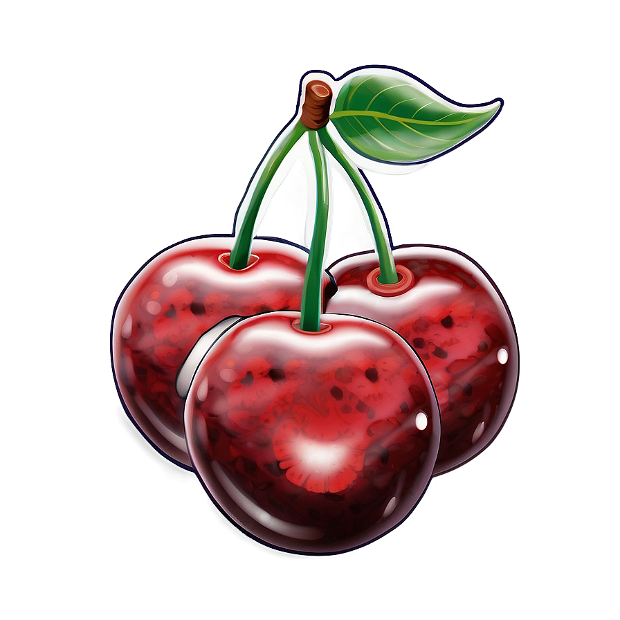 Cherry Bomb Tattoo Style Png 90 PNG Image