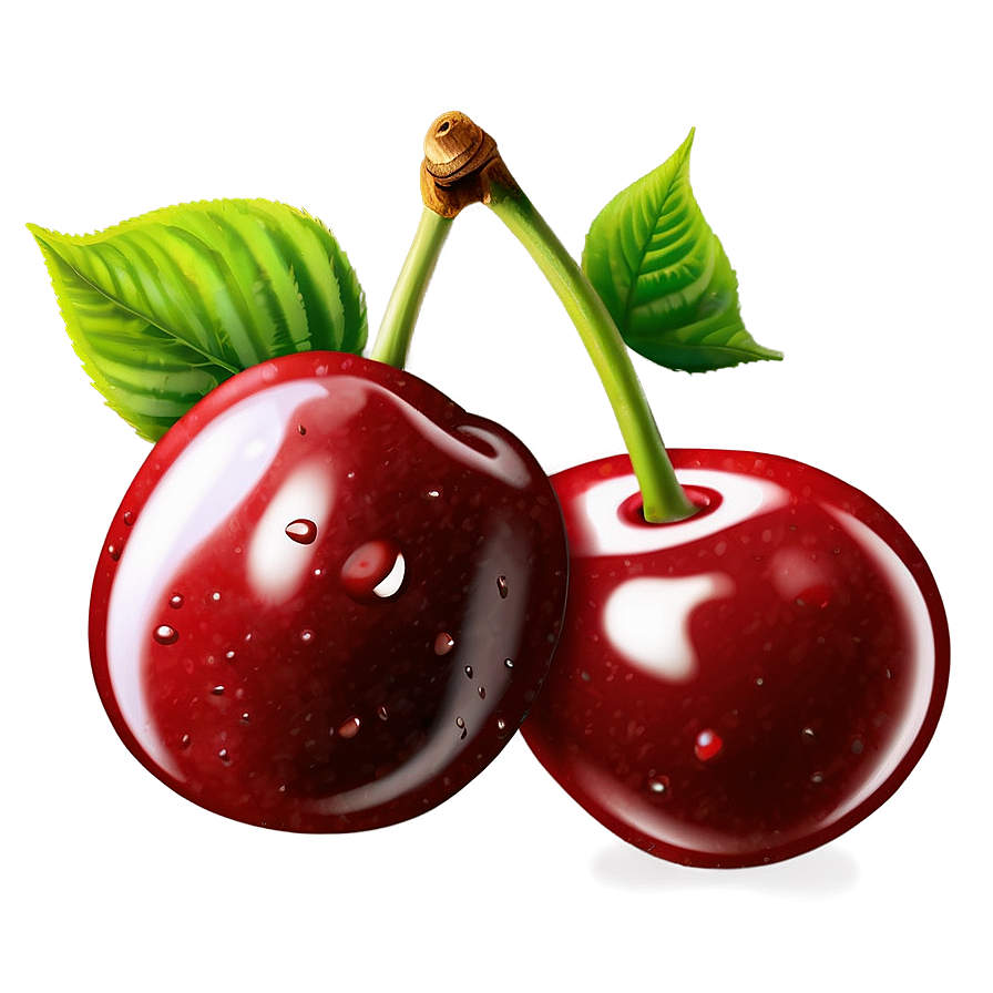 Cherry Sticker Png Wvn PNG Image