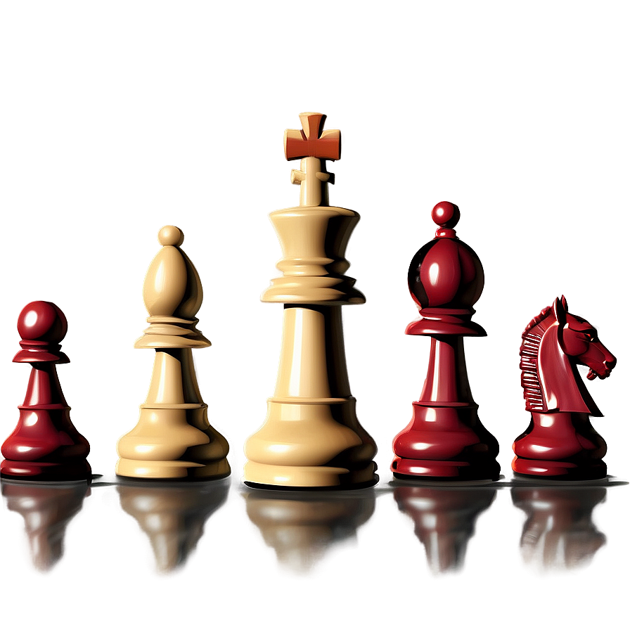 Chess Pieces With Shadows Png 75 PNG Image