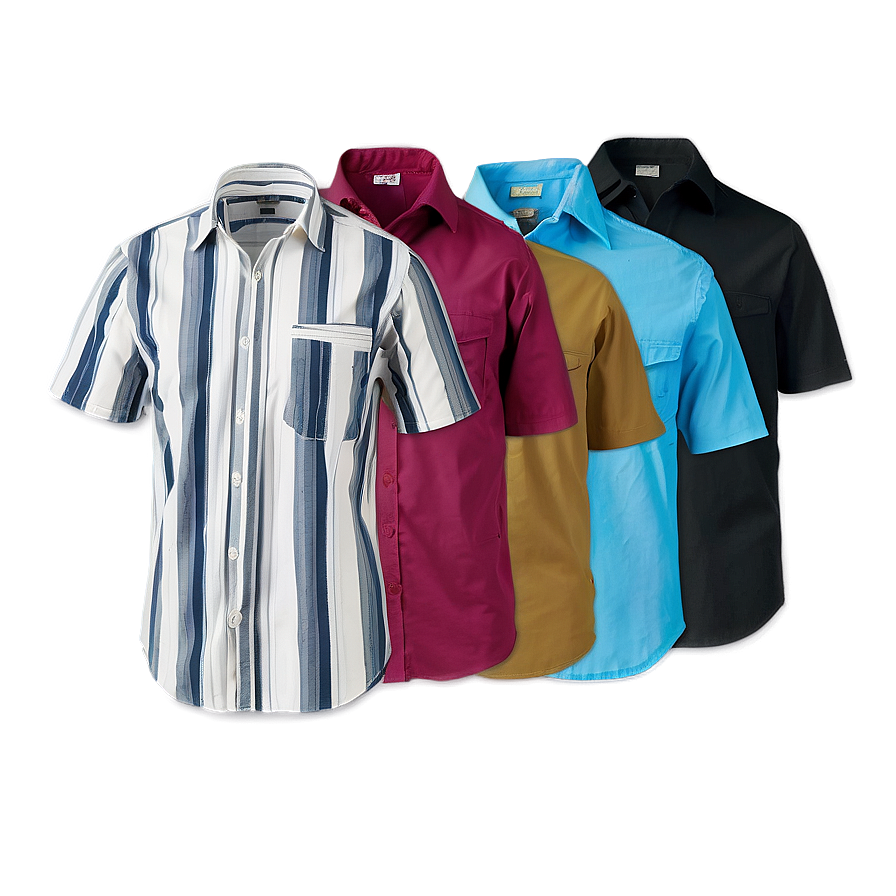 Chest Pocket Shirt Selection Png Fem42 PNG Image