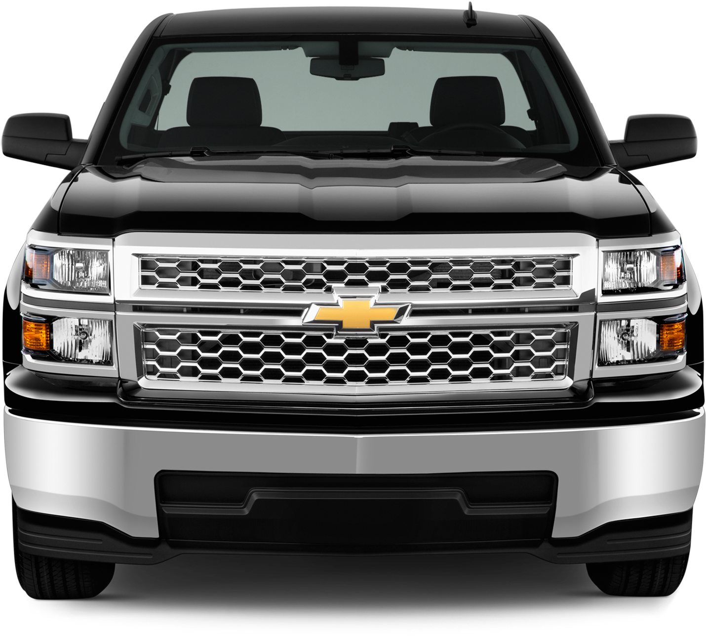 Chevrolet Silverado Front View PNG Image