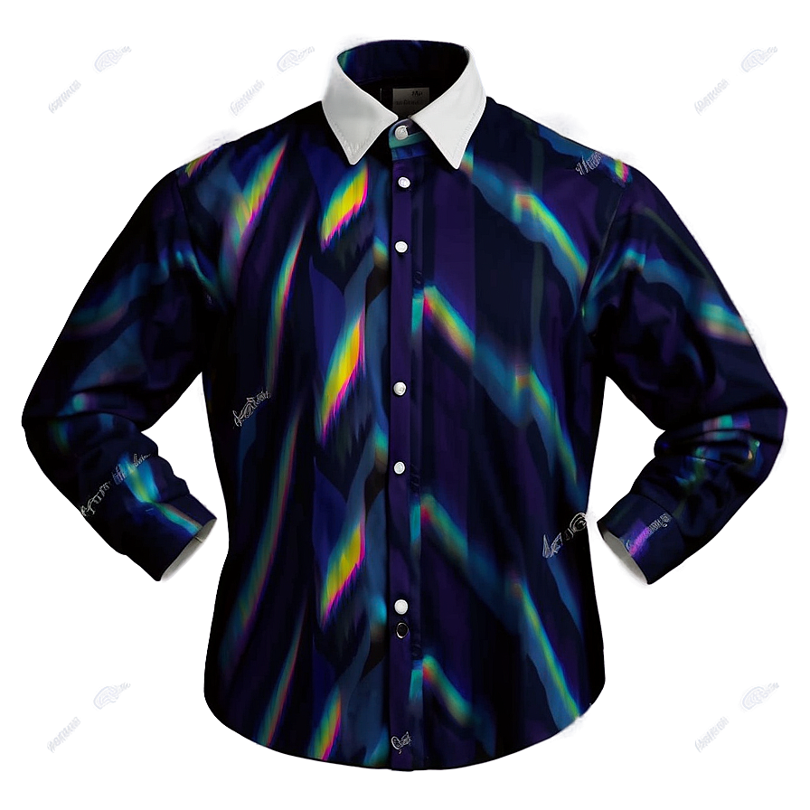 Chevron Collar Shirt Png Vke94 PNG Image