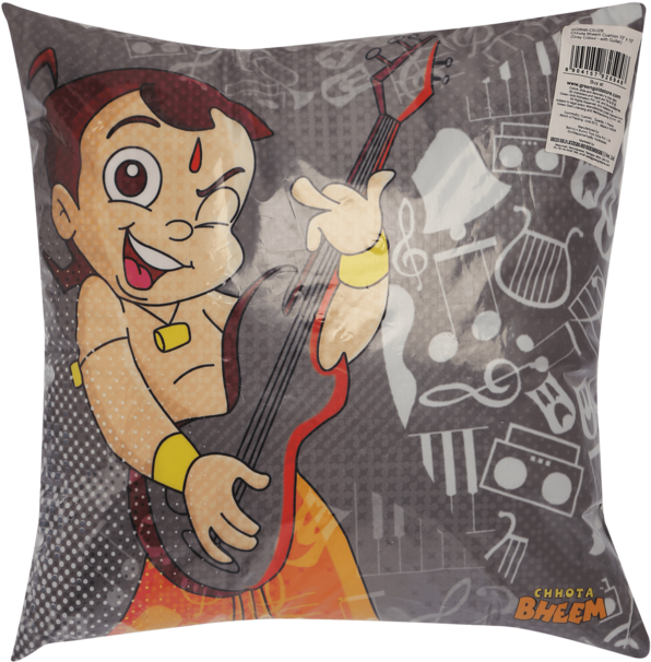 Chhota Bheem Musical Cushion PNG Image