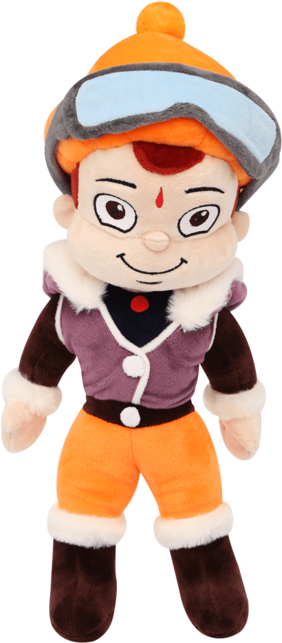 Chhota Bheem Plush Toy PNG Image