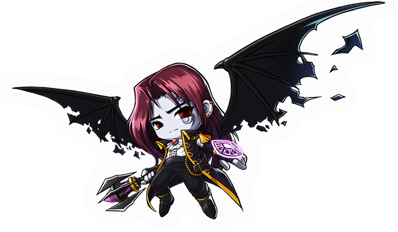 Chibi Demon Warrior PNG Image