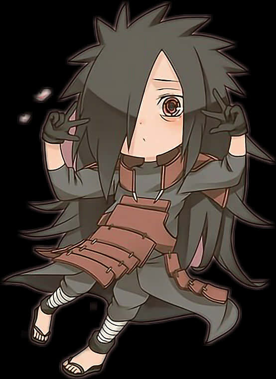 Chibi_ Madara_ Uchiha_ Artwork PNG Image