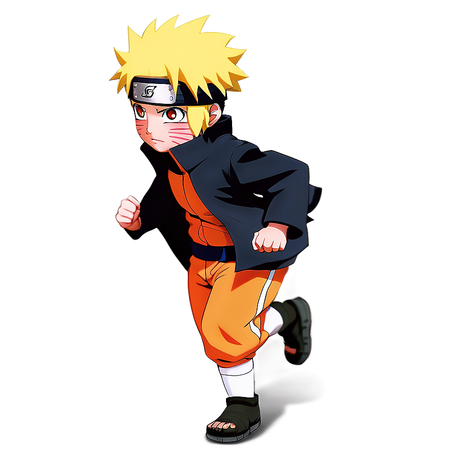 Chibi Naruto Running Cute Png Uec99 PNG Image