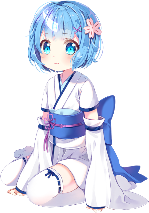 Chibi Remin Kimono.png PNG Image