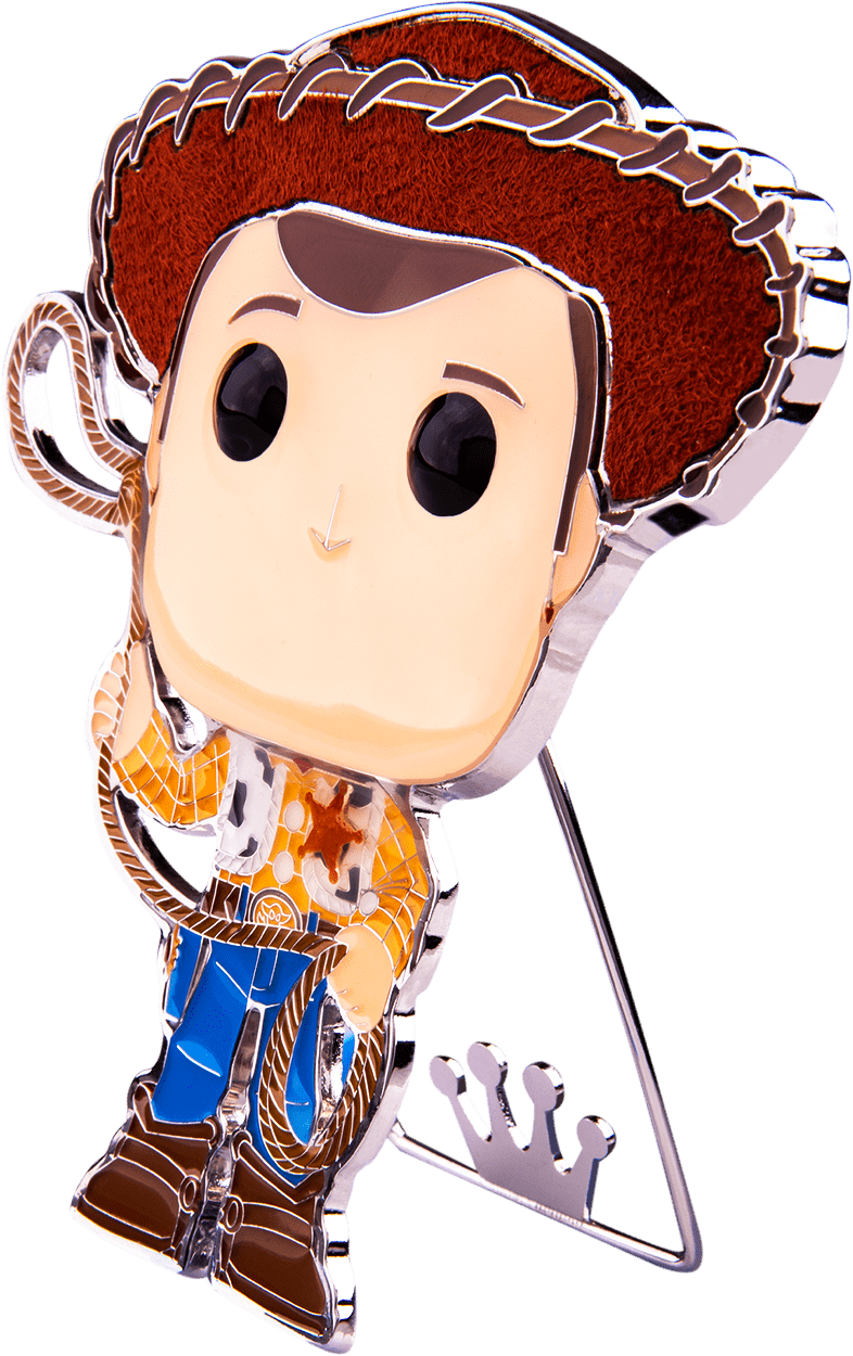 Chibi Woody Figurine Stand PNG Image