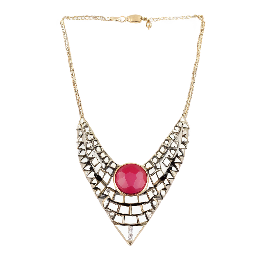 Chic Geometric Jewelry Png 06112024 PNG Image