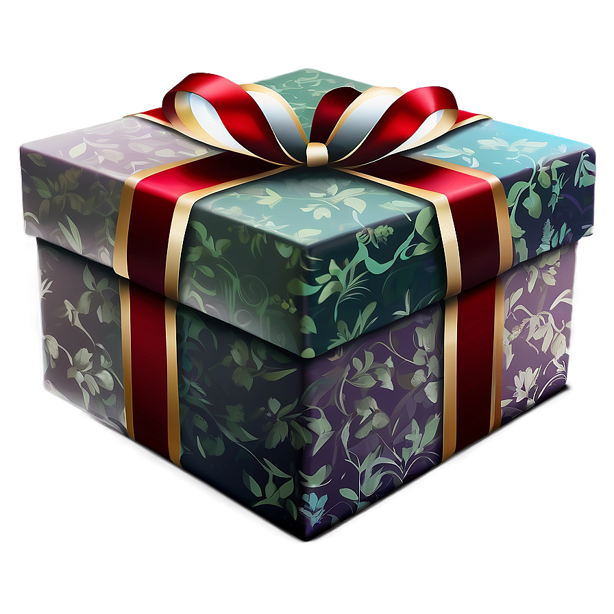 Chic Gift Box Png Qfu85 PNG Image