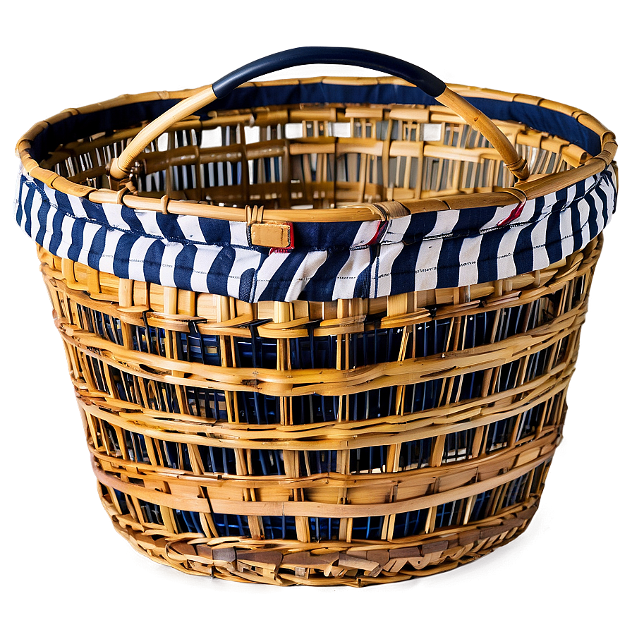 Chic Laundry Basket With Cover Png Jaq PNG Image