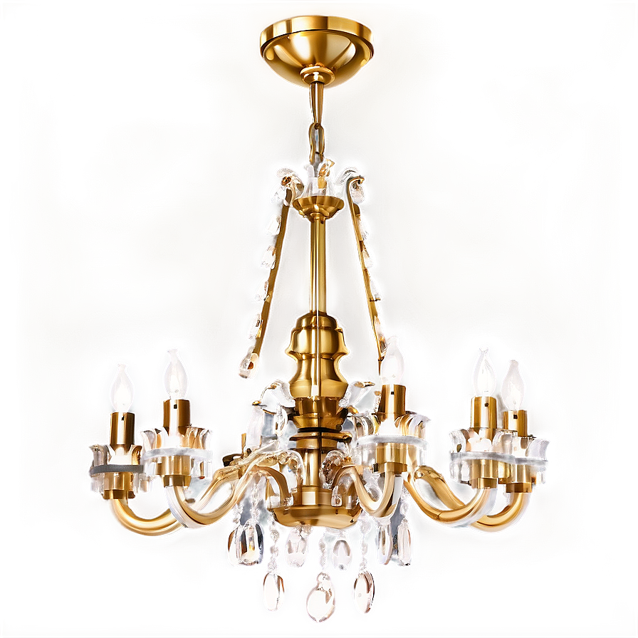 Chic Modern Chandelier Png 5 PNG Image