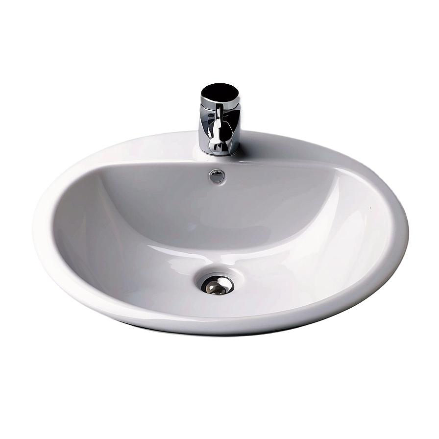 Chic Semi-recessed Sink Png Crm84 PNG Image