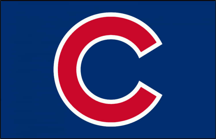 Chicago Cubs Logo Blue Background PNG Image