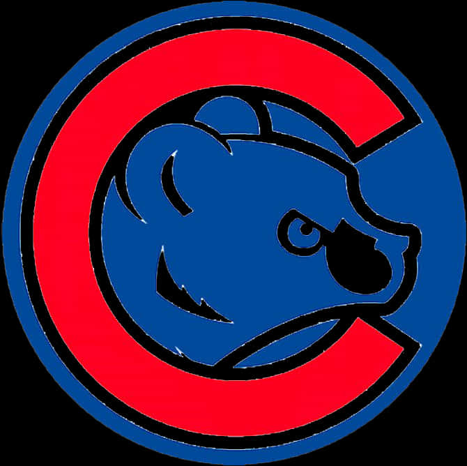 Chicago Cubs Logo Classic Bear PNG Image