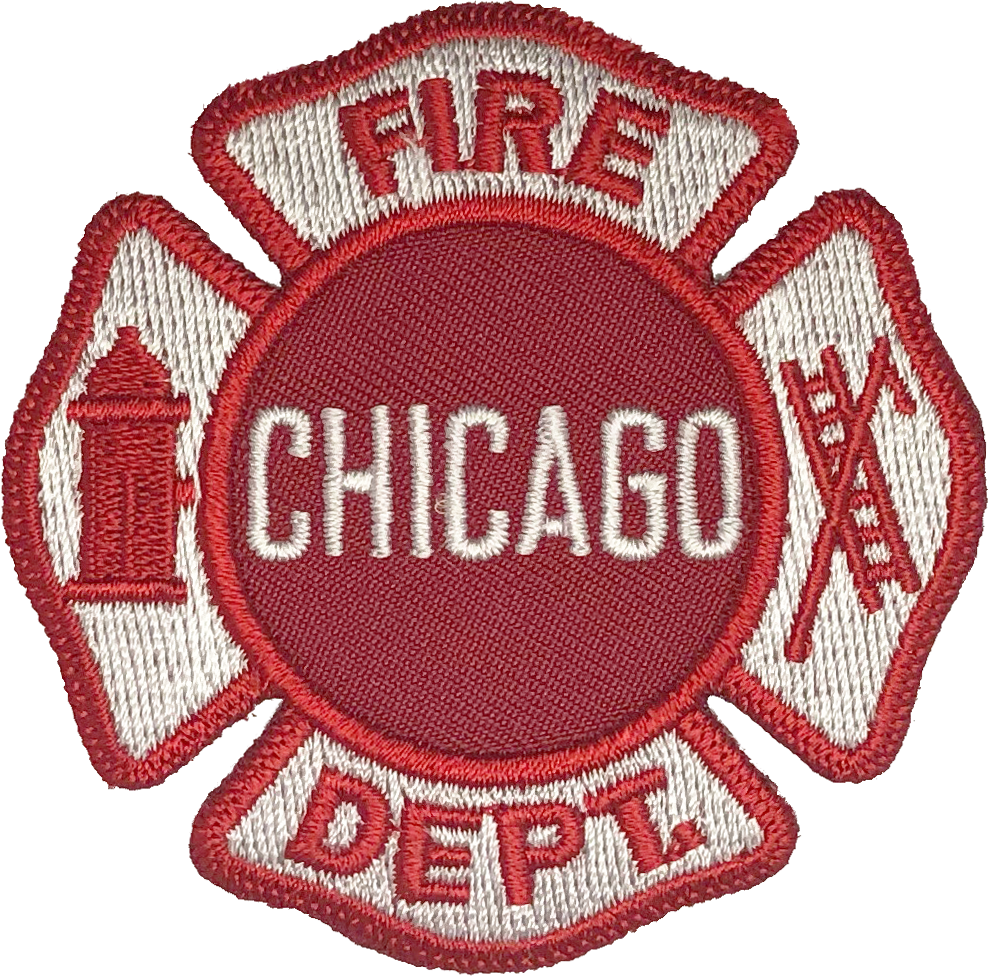 Chicago Fire Department Patch PNG Image