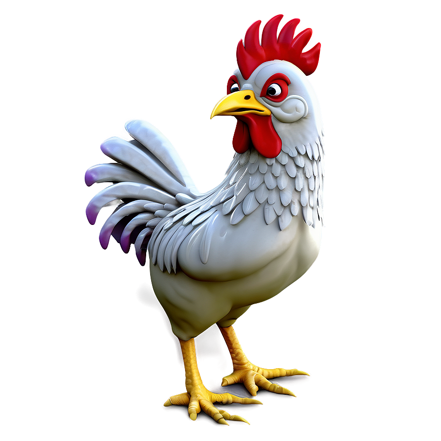 Chicken Cartoon Character Png 05042024 PNG Image