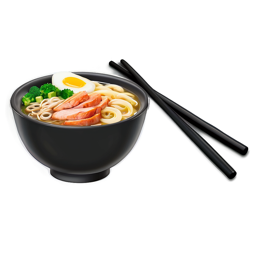 Chicken Ramen Bowl Png Ixj PNG Image