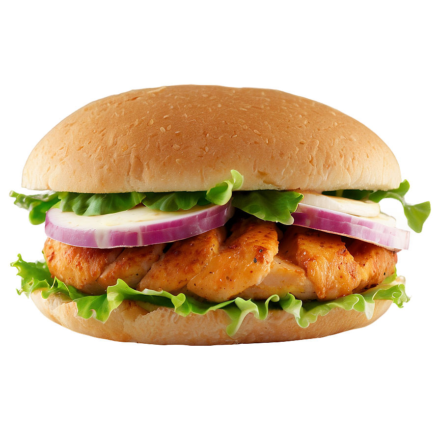 Chicken Sandwich D PNG Image