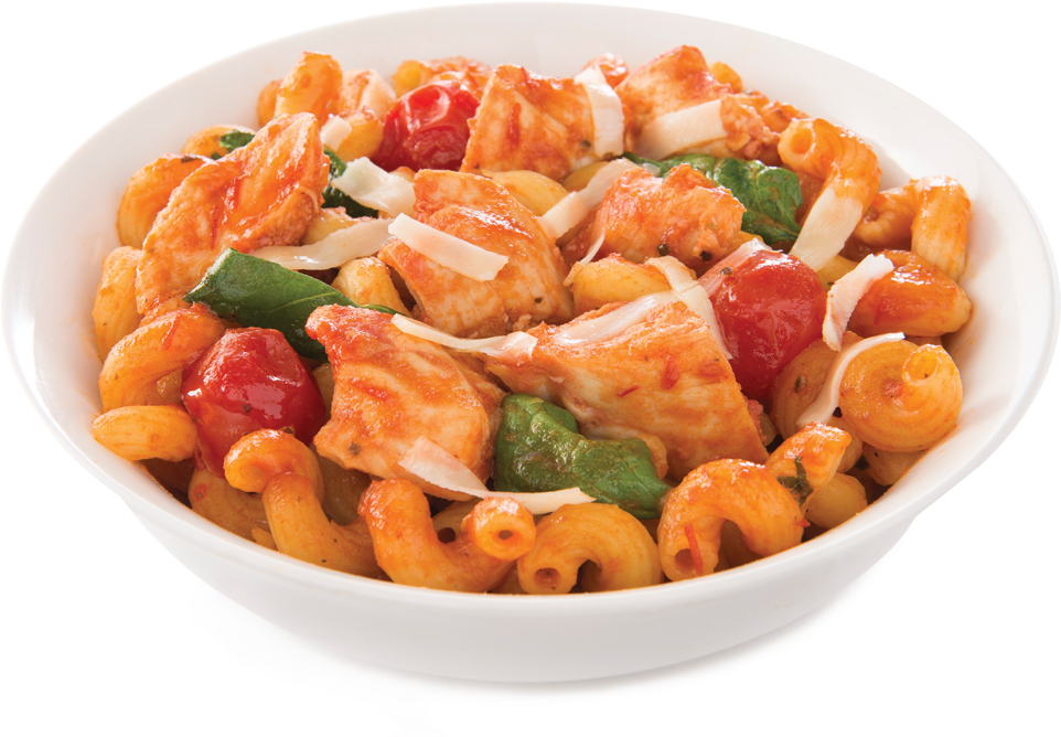 Chicken Tomato Pasta Dish PNG Image