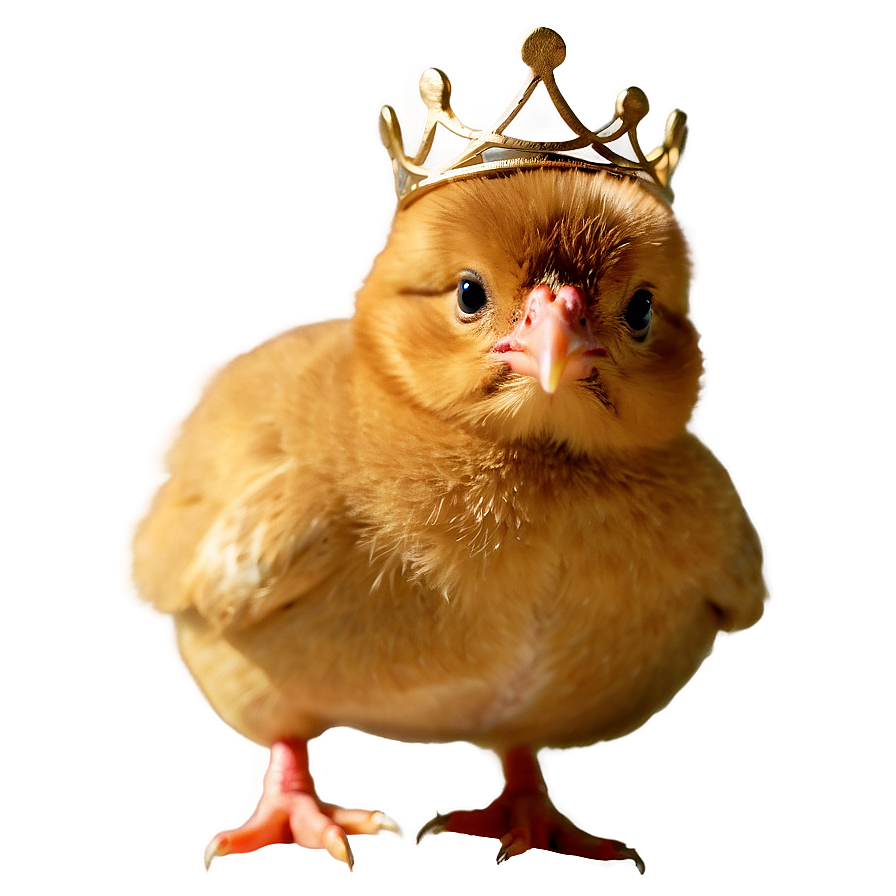 Chicky Wearing Crown Png Jqt PNG Image