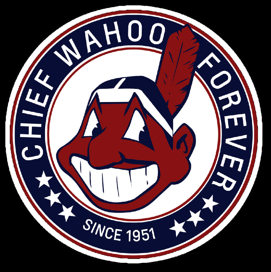 Chief Wahoo Forever Logo PNG Image