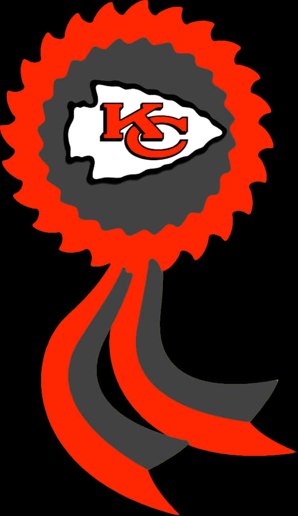 Chiefs Logo Artistic Interpretation PNG Image