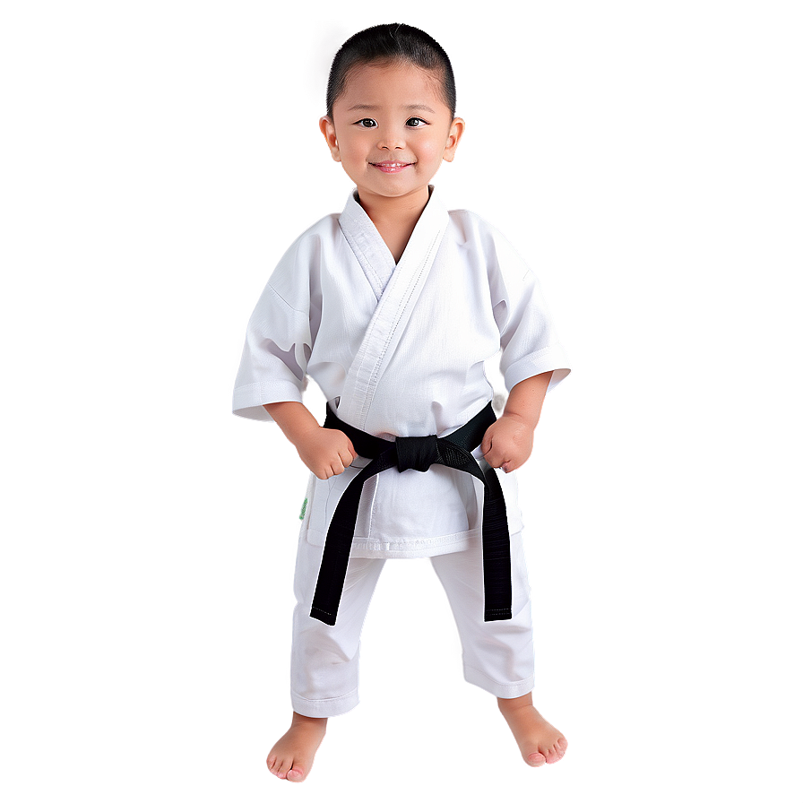 Child In Karate Uniform Png 34 PNG Image