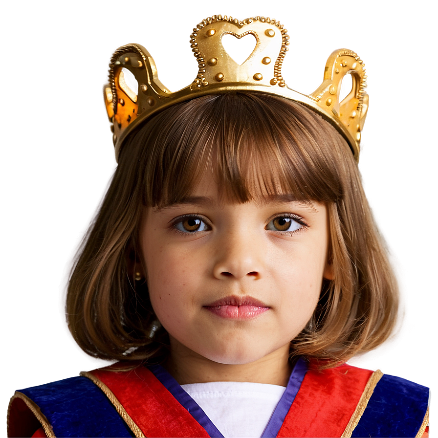 Child Wearing Crown Png Snk7 PNG Image