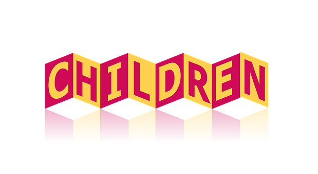 Children Block Letters Graphic PNG Image