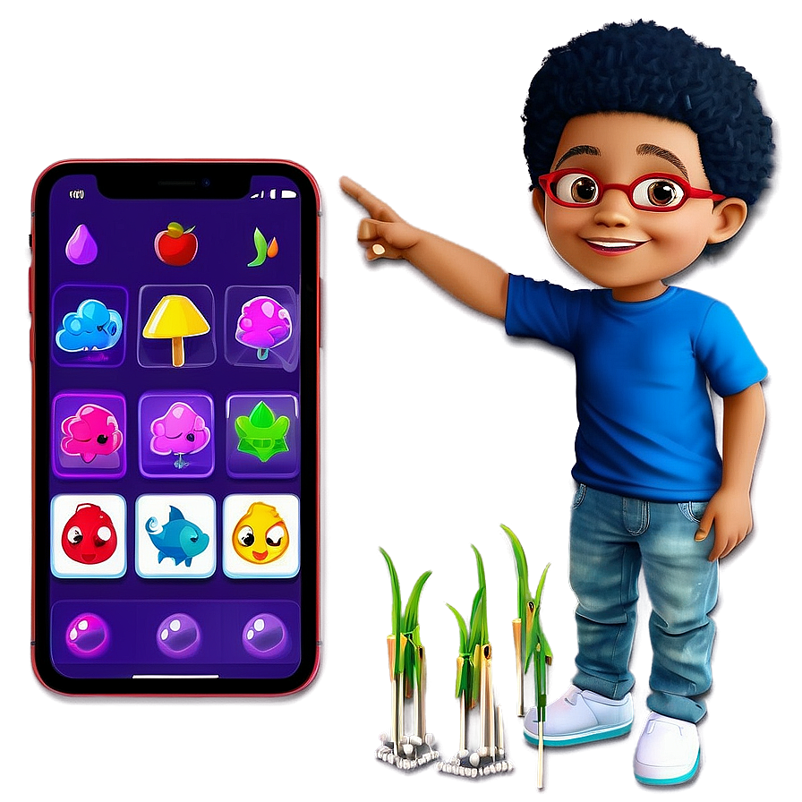 Children's Educational Game App Png Ncs PNG Image