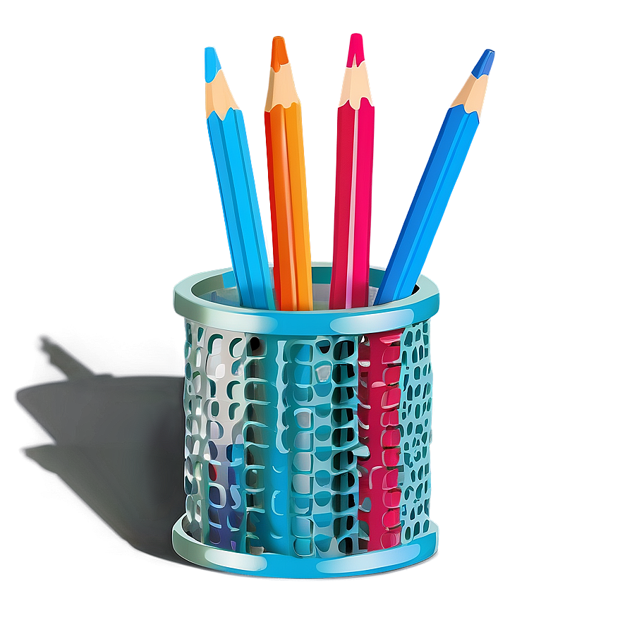 Children's Pencil Holder Png 06282024 PNG Image