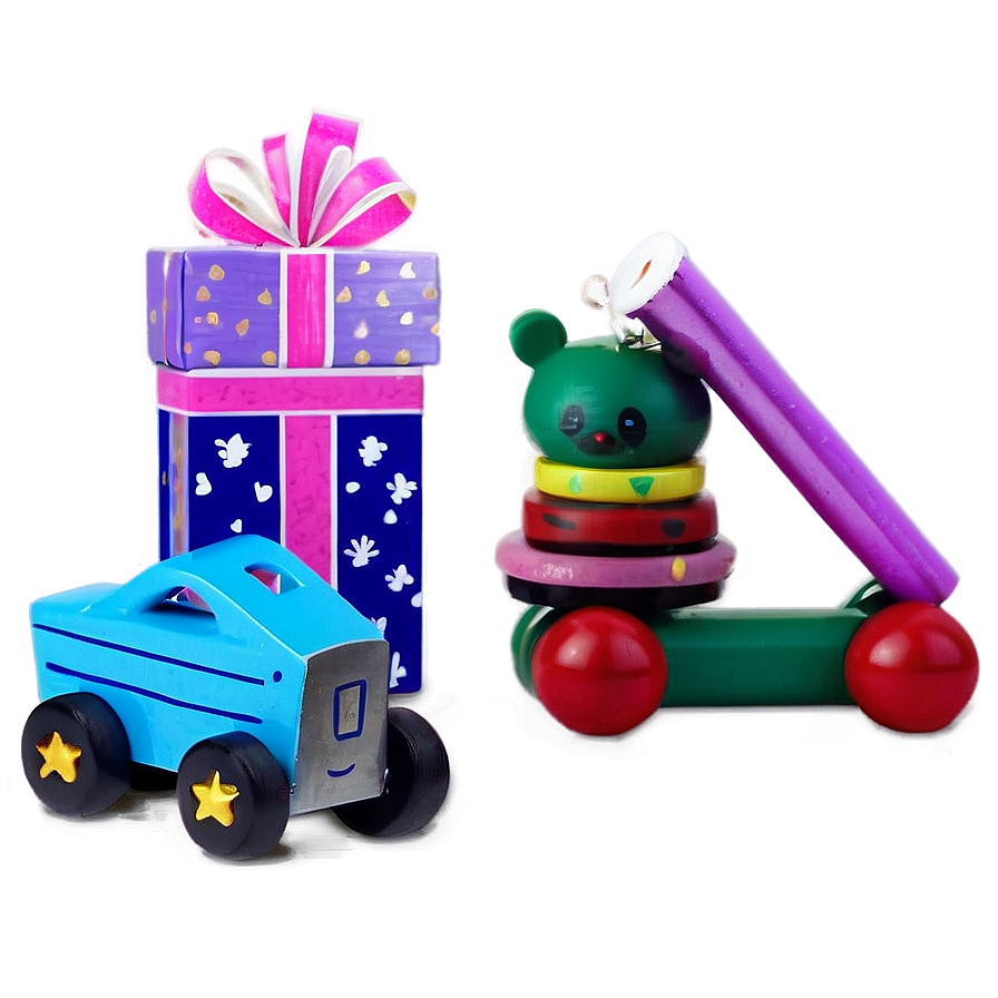 Children's Toys As Presents Png 05242024 PNG Image