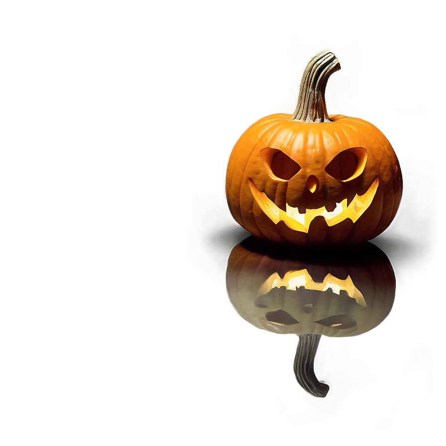 Chilling Scary Pumpkin Stare Png 92 PNG Image