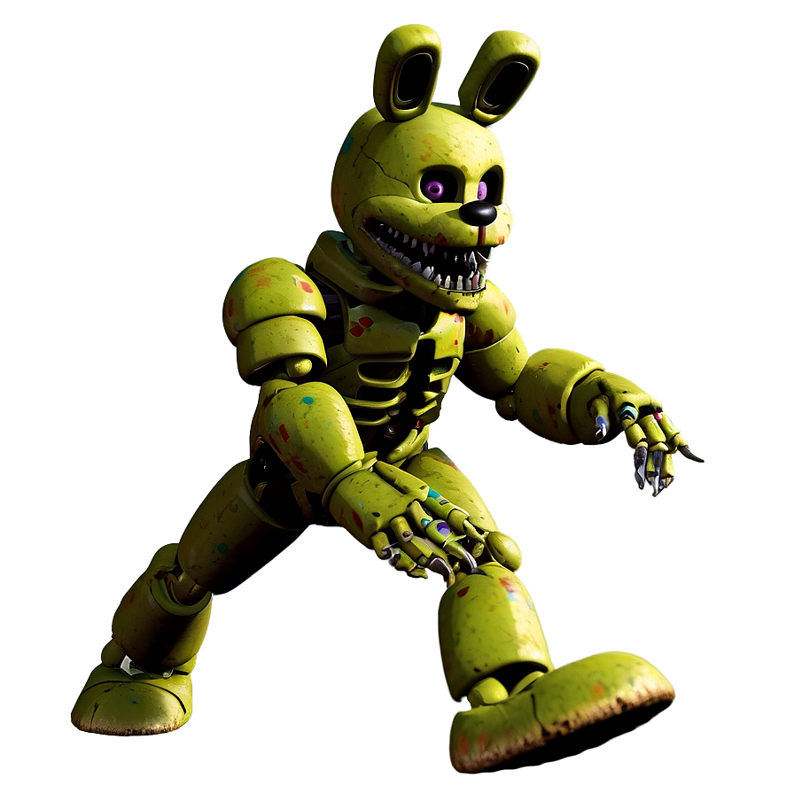 Chilling Springtrap Stance Png Oyv13 PNG Image