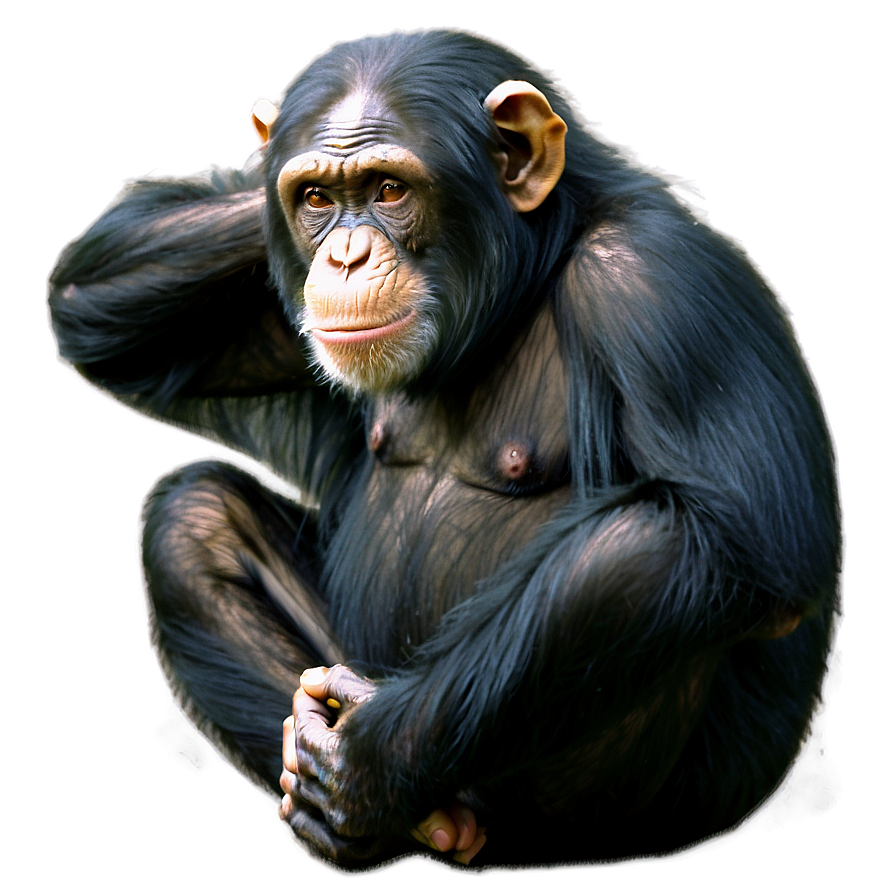 Chimpanzee Social Interaction Png Wlq15 PNG Image