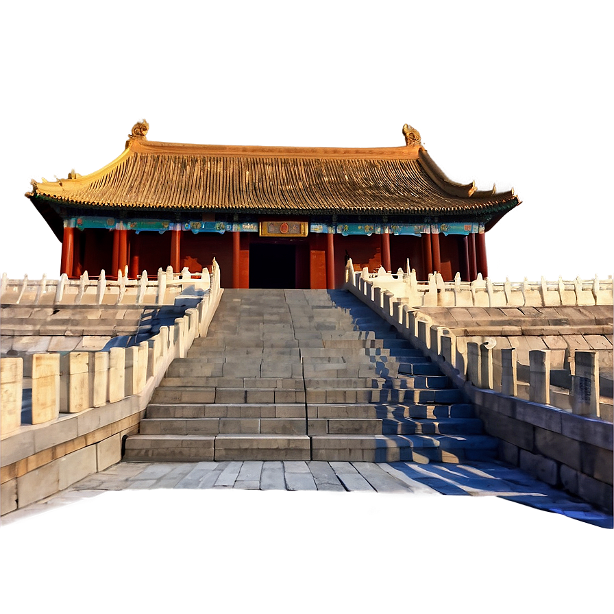 China's Forbidden City Illustration Png Pvy PNG Image