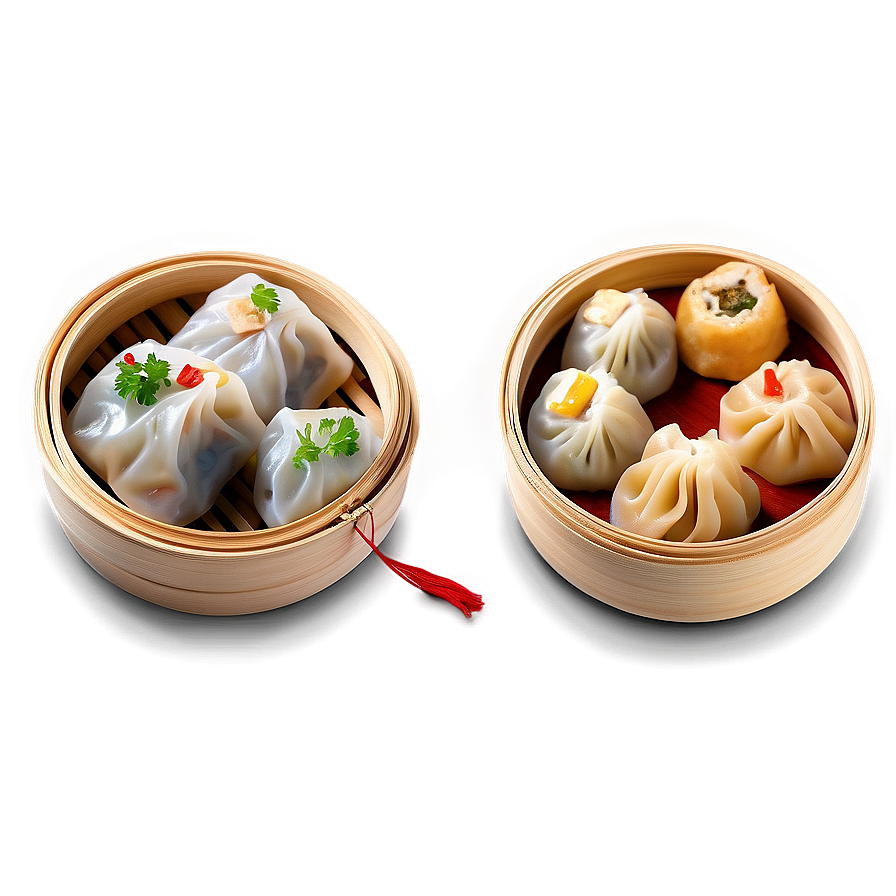 Chinese Dim Sum Dishes Png Inp PNG Image