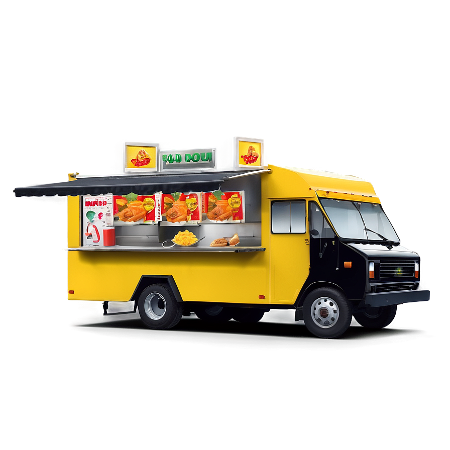 Chinese Food Truck Png Tug98 PNG Image