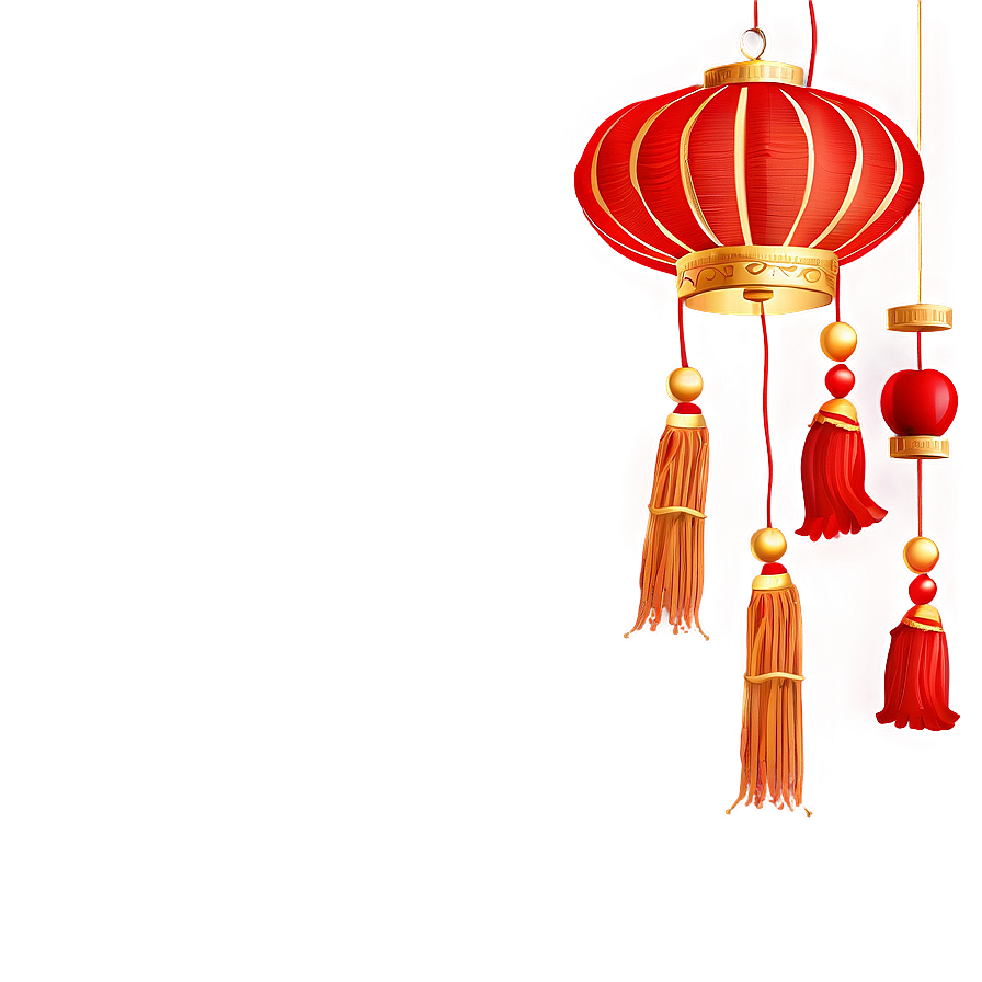 Chinese Lantern In Sky Png Cgr PNG Image