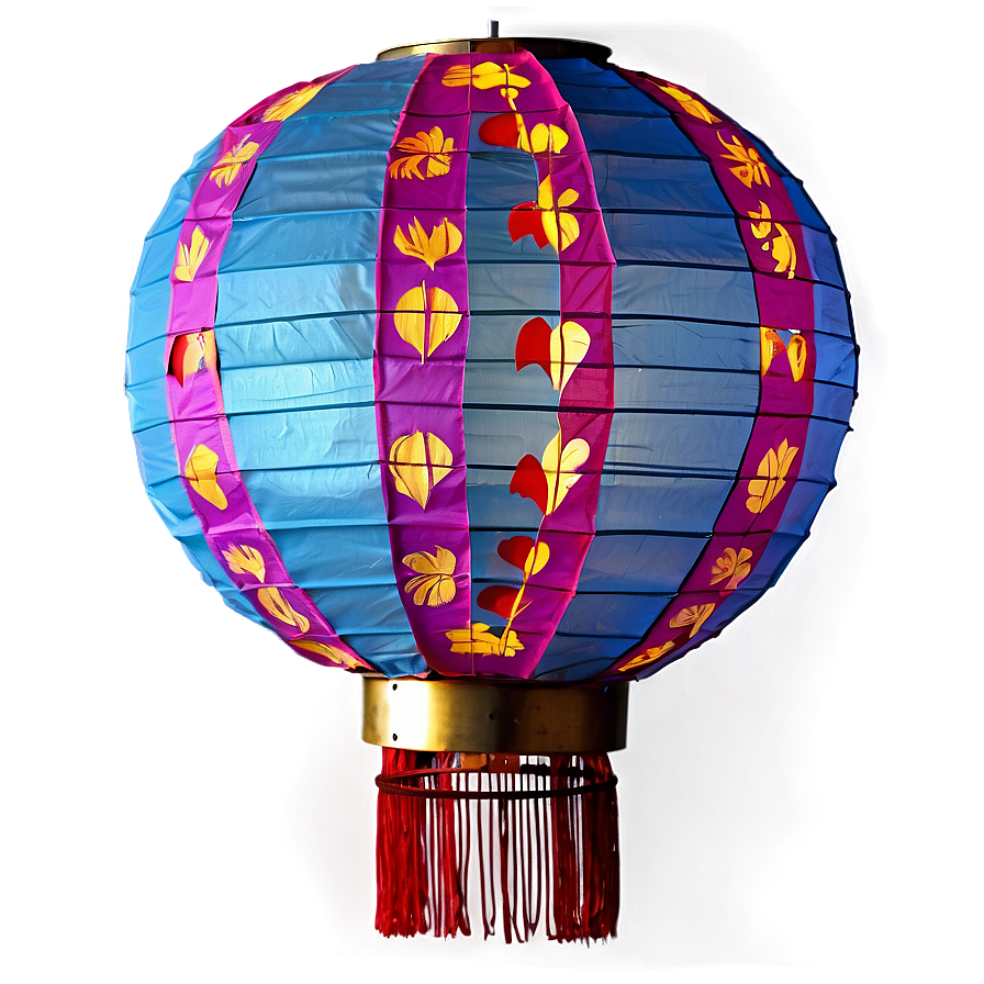 Chinese Lantern In Sky Png Piv PNG Image