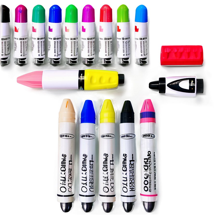 Chisel Tip Markers Range Png 62 PNG Image