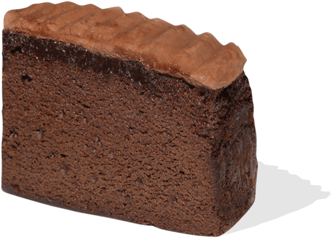 Chocolate Cake Slice Isolated.png PNG Image