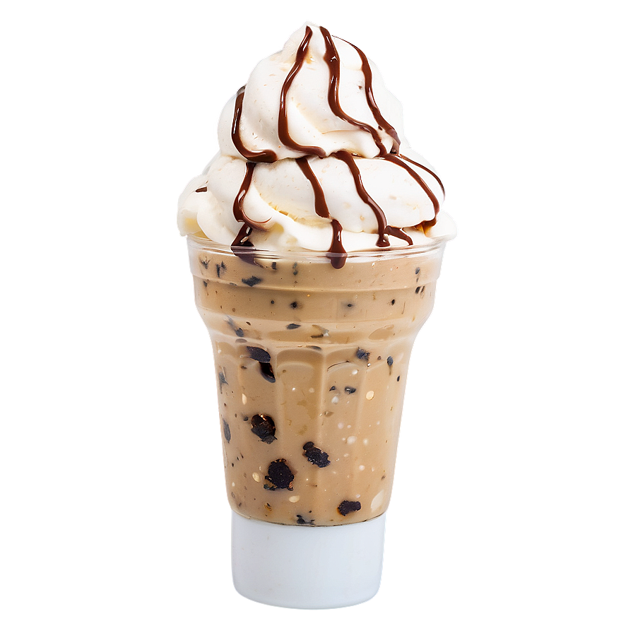 Chocolate Chip Cookie Dough Ice Cream Sundae Png Rqb PNG Image