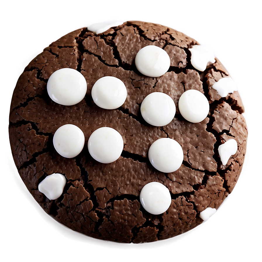 Chocolate Crinkle Cookies Png Lrb PNG Image