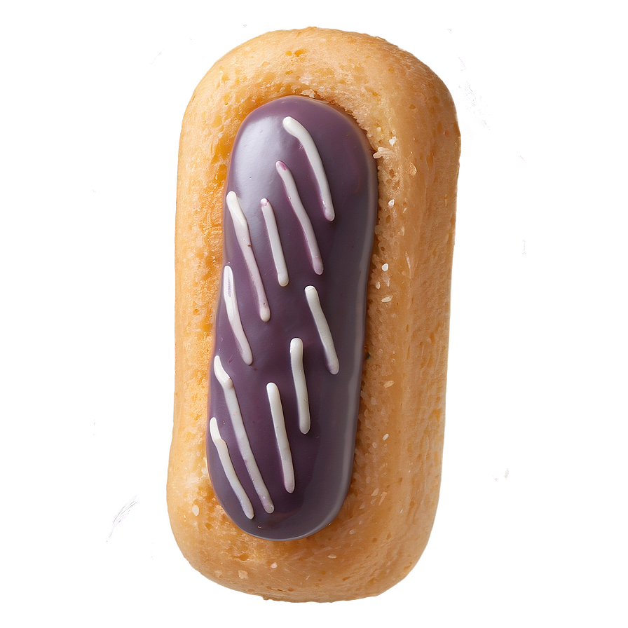 Chocolate Drizzled Twinkie Snack Cake PNG Image