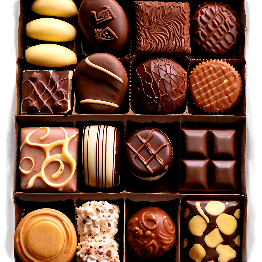 Chocolate Sampler Box Png Pgx PNG Image